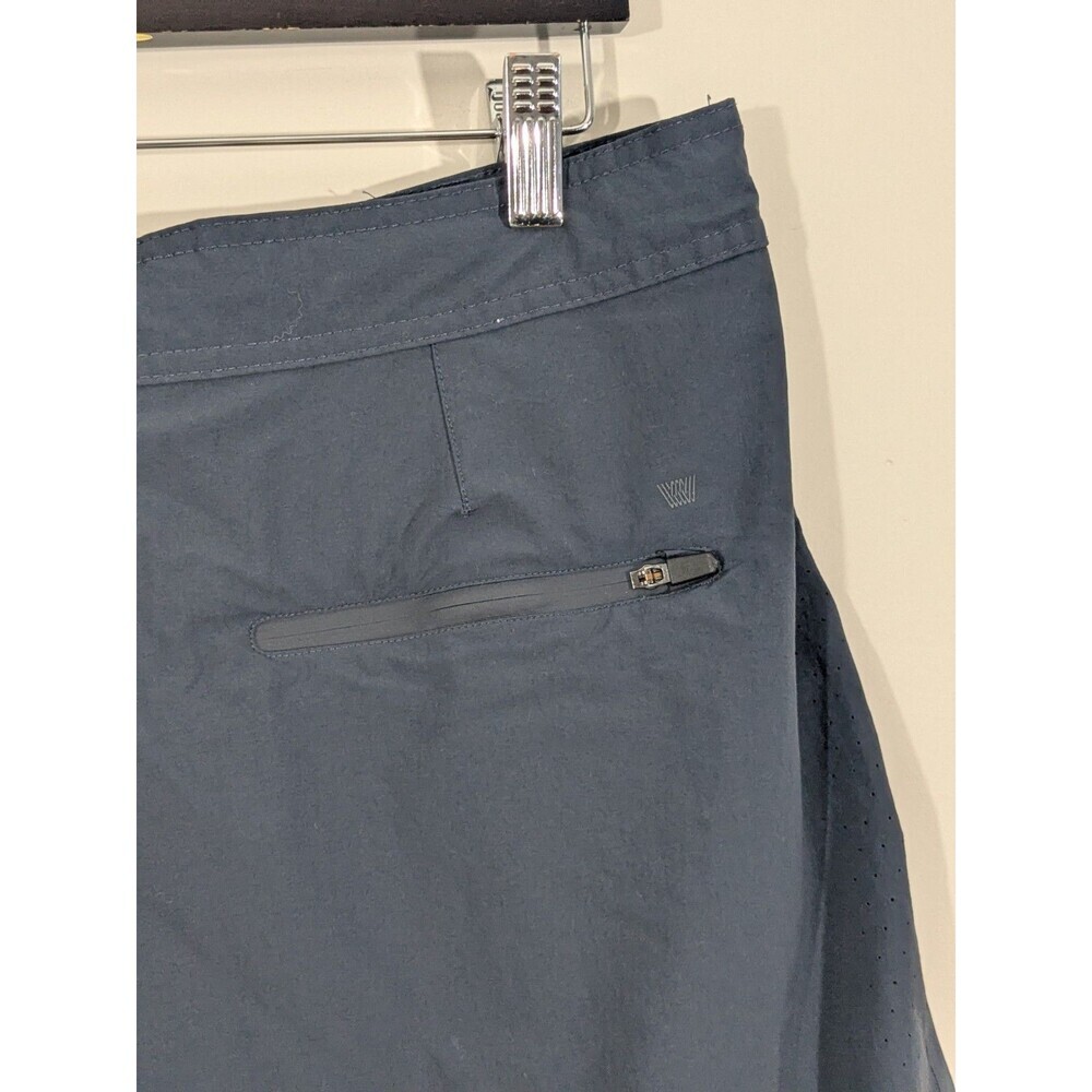 Mack Weldon Shorts Mens XL Slate Blue 8" Ins. Performance Athletic Nylon Stretch - Picture 6 of 9